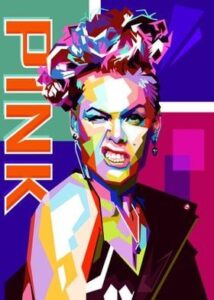 Metal Poster Alecia Beth Moore